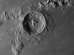 Le cratère Eratosthène